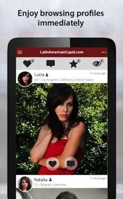 LatinAmericanCupid Date Latin android App screenshot 6